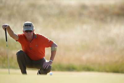 Jimenez leads, Tiger lurks in Muirfield dogfight