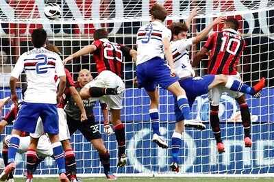 Milan lose their Serie A opener to Sampdoria