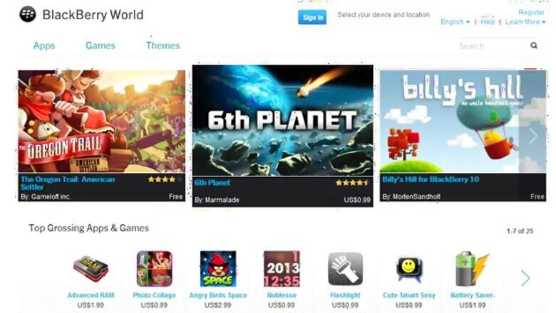 RIM relaunches app store as 'BlackBerry World', adds music and videos