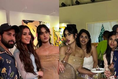 Nysa Devgn Poses With Orhan Awatramani, Enjoys Dessert With Friends, See Pics