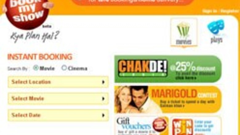 TV18 launches movie ticket site BookMyShow.com