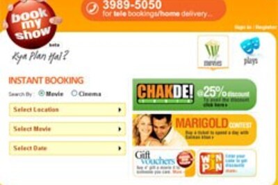 TV18 launches movie ticket site BookMyShow.com