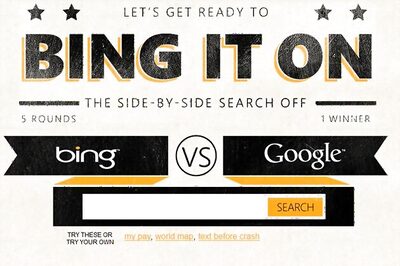 Microsoft TV campaign challenges Google