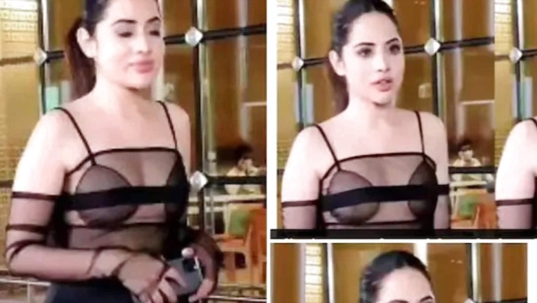 Urfi Javed Turns Up At Airport in Bold See-Through Top; Trolls Target Her Again