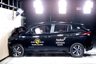 Nissan LEAF Becomes First All-Electric Car to Get New 5-Star Euro NCAP Safety Rating [Video]