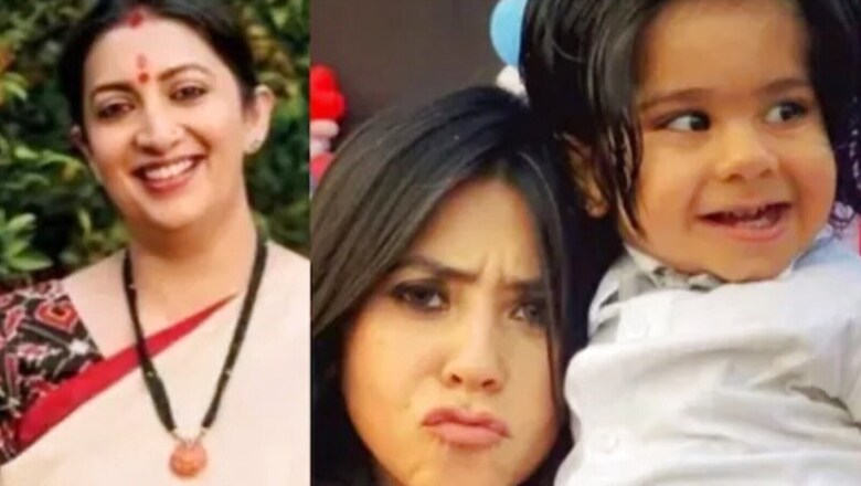 Smriti Irani Shares Adorable Video of Ekta Kapoor’s Son Ravie on His Birthday