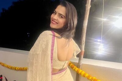 Kavya Kalyanram's Ivory Chikankari Saree Is Textbook Perfect