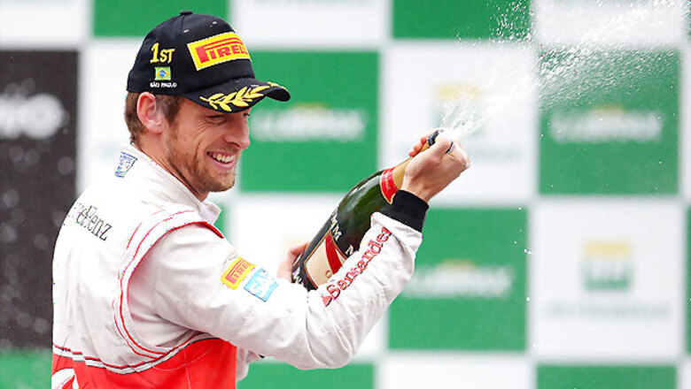 McLaren's Jenson Button wins Brazilian GP 2012