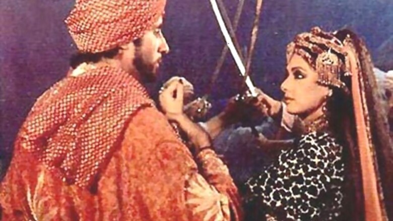 Big B, Sridevi might come together for 'Khuda Gawah' sequel