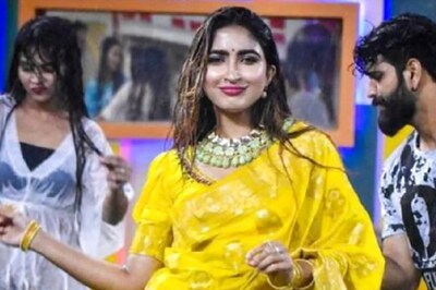 Bigg Boss Kannada 9: In Yellow Saree, Sanya Iyer's Stunning Rain Dance