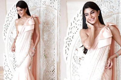 Sexy! Jacqueline Fernandez Will Make Your Heart Skip a Beat With Her Dreamy Saree Look | Photos