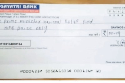 Mimicking Price Cut in Fuel Prices, Telangana Man Donates 9 Paise to PM Relief Fund