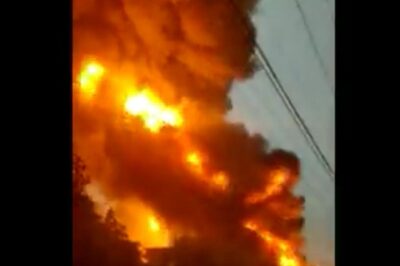 Fire Breaks Out in Kolkata's Tangra, Eight Fire Tenders Rush to Spot