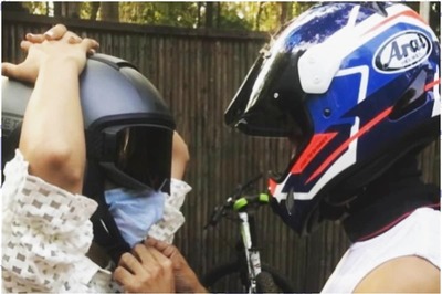 Shahid Kapoor Fixes Mira's Face Mask and It's the Cutest Thing