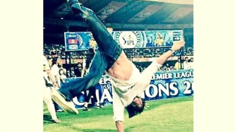 Shah Rukh Khan celebrates KKR win; dazzles Kolkata with kisses, dance