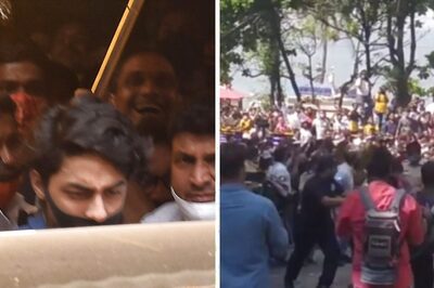 Huge Celebration Outside Mannat As Shah Rukh Khan Returns Home with Aryan Khan