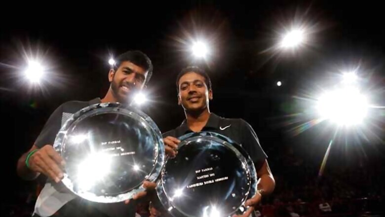 Bhupathi-Bopanna pair wins Paris Masters final