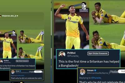 IPL 2024: Matheesha Pathirana’s Stunning Catch Off Mustafizur Rahman's Bowling Adds New Twist to Bangladesh-Sri Lanka Rivalry