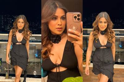 Sexy! Nia Sharma Drops Hot Pics Flaunting Her Bombshell Body In A Black Dress; Check Viral Post