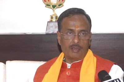 BJP Leader Dinesh Sharma Files Nomination for Rajya Sabha Bypoll