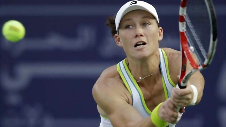 Stosur beats Safarova to reach Dubai Rd 3