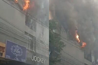 Fire Breaks Out in Commercial Complex in Hyderabad