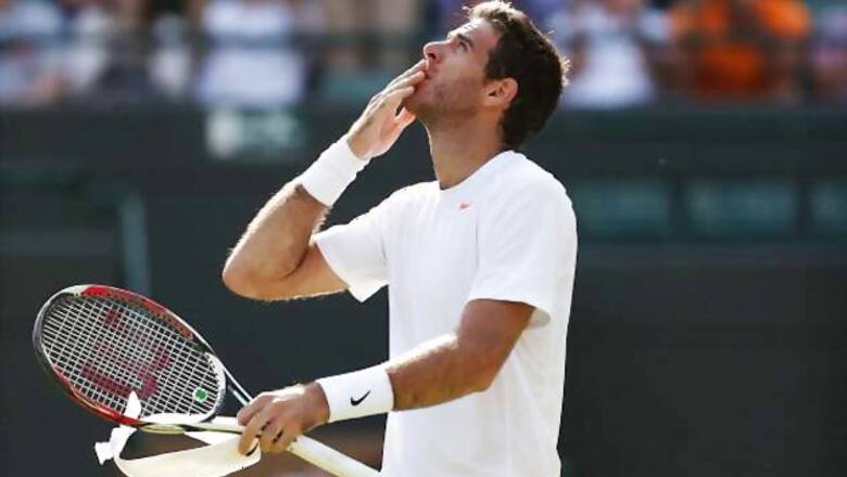 Del Potro beats Andreas Seppi to reach Wimbledon quarters