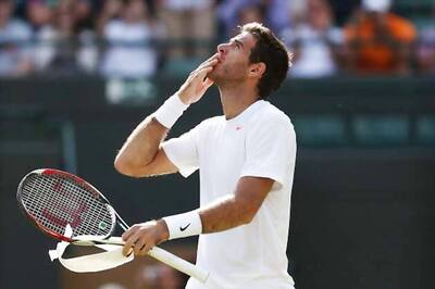 Del Potro beats Andreas Seppi to reach Wimbledon quarters