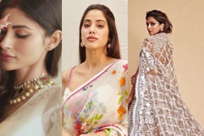 Deepika Padukone To Janhvi Kapoor: Divas Who Glistened In White Ethnic Looks