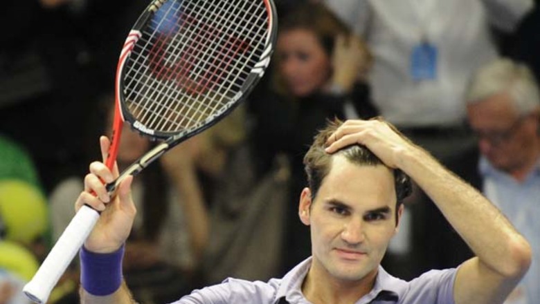 Federer enters Stockholm Open semis
