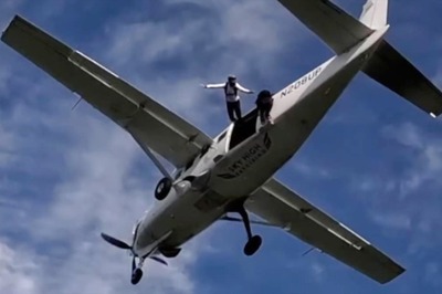 Groom Skydiving Into Wedding Venue Is Straight Out Of A Tom Cruise Movie