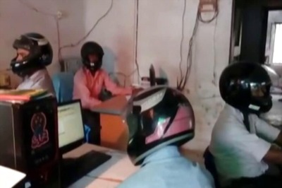 Why Staff of This Bihar Govt Office Wear Helmets at Work