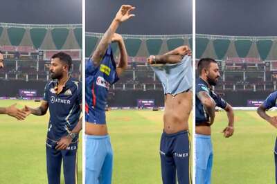 WATCH: Pandya Brothers, Hardik and Krunal Exchange Jerseys after GT Beat LSG in Thriller