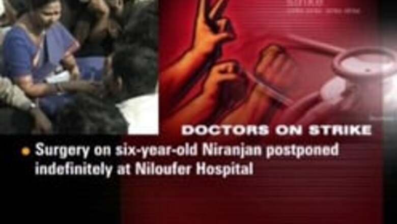 Hyd medicos resume work except Niloufer hospital