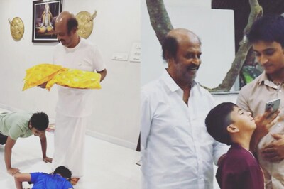 Inside Rajinikanth's Diwali Celebration With Daughter Aishwaryaa