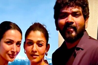 Malaika Arora All Smiles as She Poses With Newlyweds Nayanthara, Vignesh Shivan: Lovely to Meet You Both