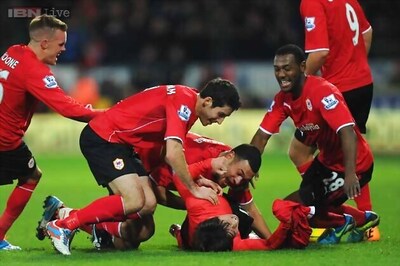 Cardiff rescue 2-2 draw with Man United in EPL