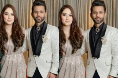 First Pic of Newly Weds Rahul Vaidya, Disha Parmar from Their Reception