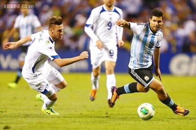 Sergio Aguero brace gives Argentina 2-0 win over Bosnia