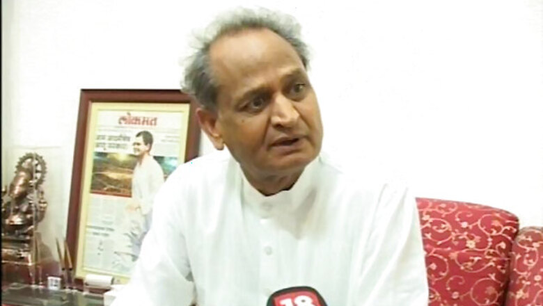 Ashok Gehlot criticises Vasundhara Raje for 'fake free medicines' remark