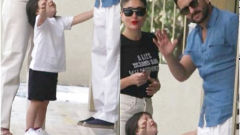 Fans Want to Hold Taimur as He Extends Arms for Saif Ali Khan in Viral Pic, See Here