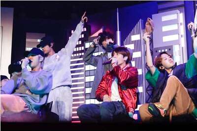 BTS Rehearse for Grammy Awards with Lil Nas X, Billy Ray Cyrus, Diplo and Mason Ramsey