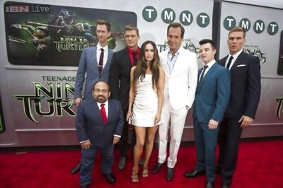 Superhero 'Turtles' swing back onto big screen in new mutation