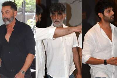 Emotional Krishan Kumar Gets Support From Bobby Deol, Kartik Aaryan at Daughter Tishaa's Prayer Meet