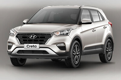 2018 Hyundai Creta SUV Facelift Spotted Completely Undisguised in India Ahead of Launch