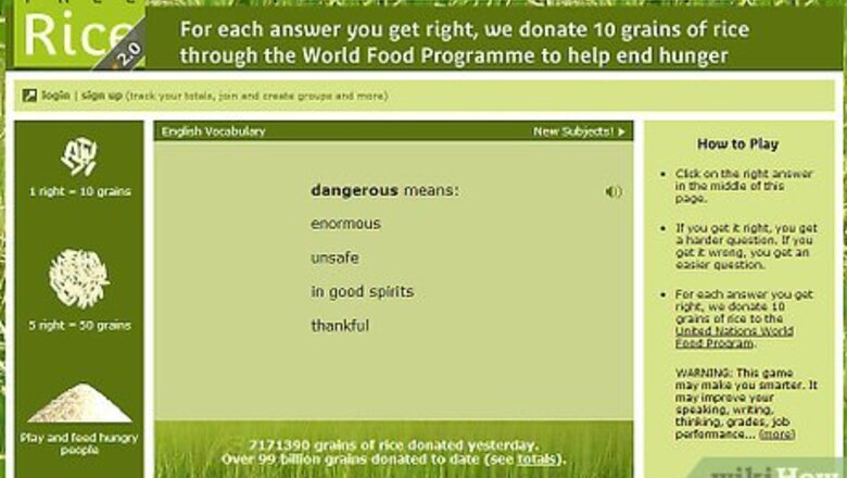 How to Create a Freerice Account