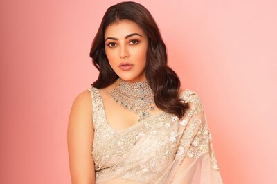 Kajal Aggarwal Shines Brighter Than The Christmas Star In This Sheer Saree