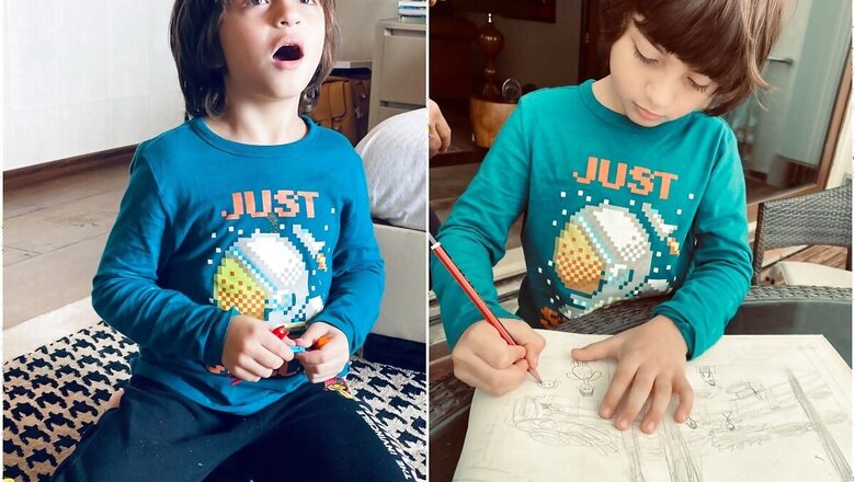 Gauri Khan Shares Cute Photos of AbRam with Parenting Tips, Farah Khan Doesn't Know What She Means