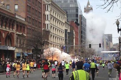 Accused Boston Marathon bomber charged in four deaths