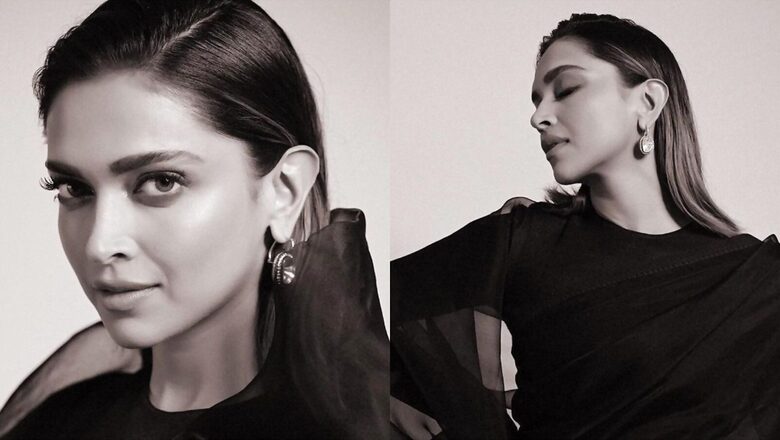 Deepika Padukone Sizzles in Black Saree, Wows Victoria Beckham; Ranveer Singh Says 'Death Hi Ho Gai'